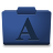 Blue Fonts Icon 48x48 png